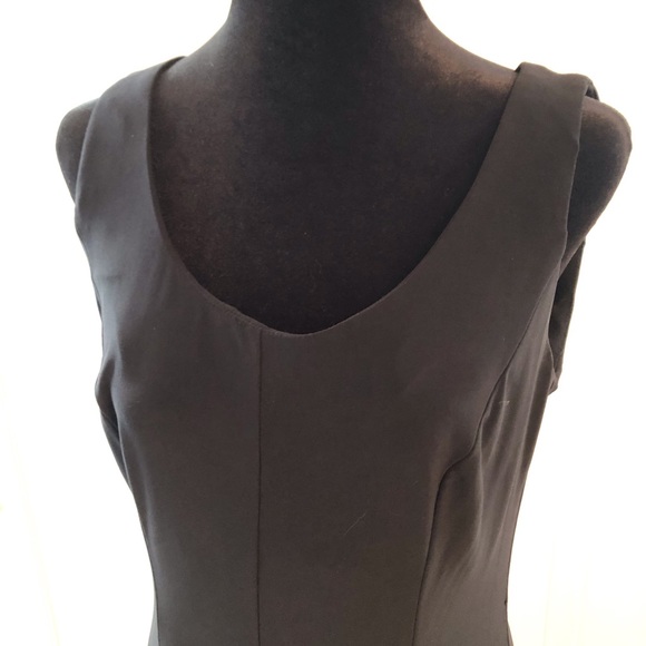 Black Lace Sequin 1920’s Downton Abbey Slip Dress with Lace Overlay. 8 Medium - Picture 10 of 12